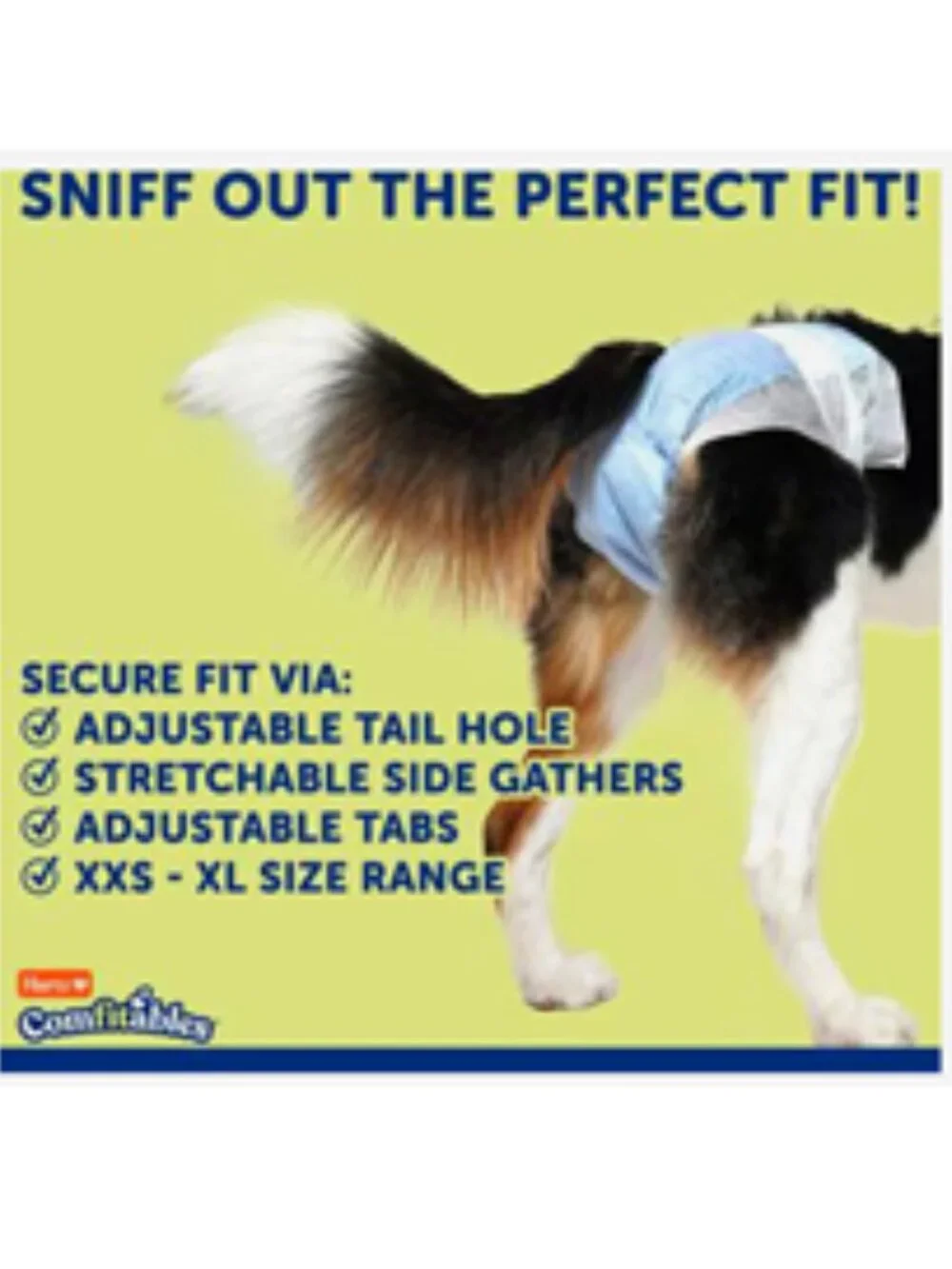 NWT Hartz Comfitables Male & Female Dog Diapers, Medium 15